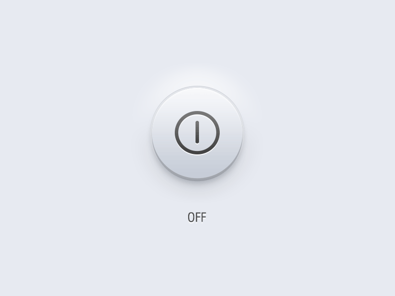 Off, Standby and On buttons—Daily UI #015 button dailyui off on standby ui