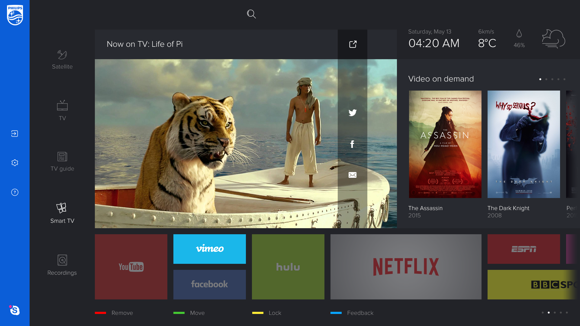 how to download hulu app on philips smart tv