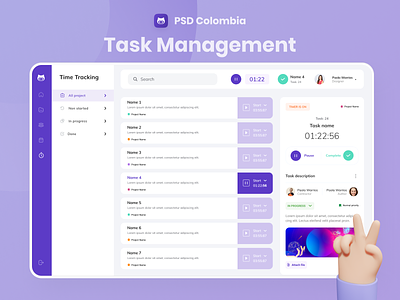 Task Managment crm design lists managment task task management tasklist website