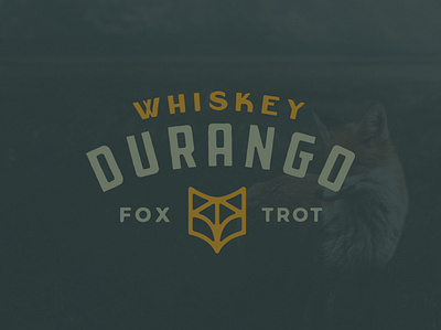 Whiskey Durango Foxtrot branding colorado design fox identity identity design illustration illustration art logo logo design mountain resort texture typography vector whiskey