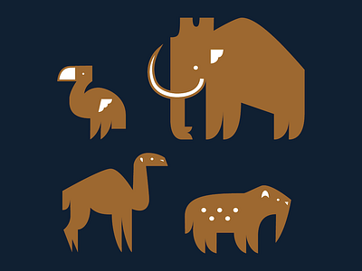 La Brea Tarpits Icons