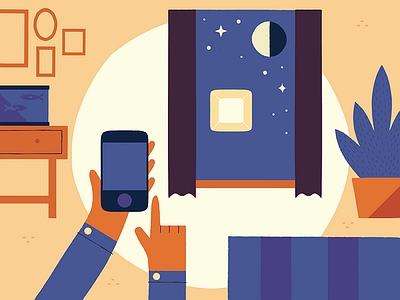Touch Screen Activation design editorial illustration illustration infographics