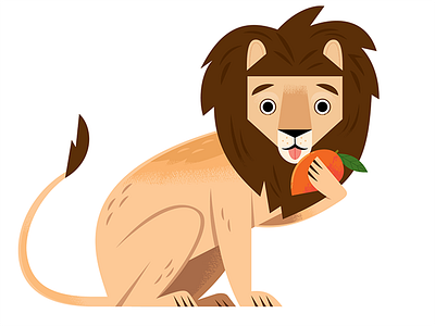 Mr Kipling Cakes: Mango Lion animal character character character design illustration packaging design