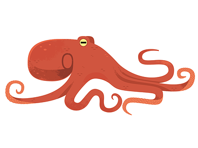Giant Pacific Octopus animals icon illustration nature ocean octopus octopus icon seafood vector vector illustration