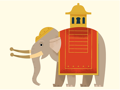 Elephant animals design elephant graphic design icon icon design illustration nature travel vector wildlife