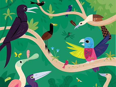 Iguaca animals birds childrens books folktale illustration kids lit nature wildlife
