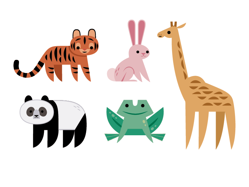 Animal Icons by Alexander Vidal on Dribbble