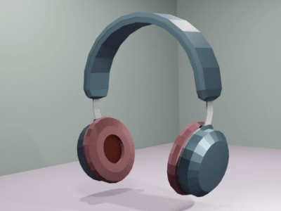Low Poly: Headset