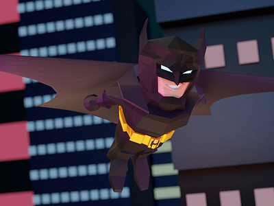 Gliding Batman