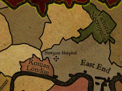 In Ignis London Map london map rpg
