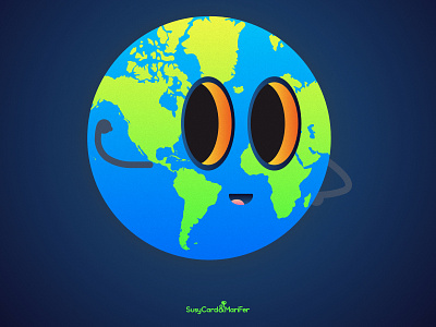 Print Día De La Tierra 2019 earthday illustration