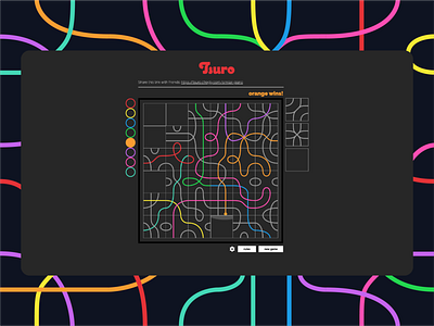 Tsuro 2d design minimal ui web design web development