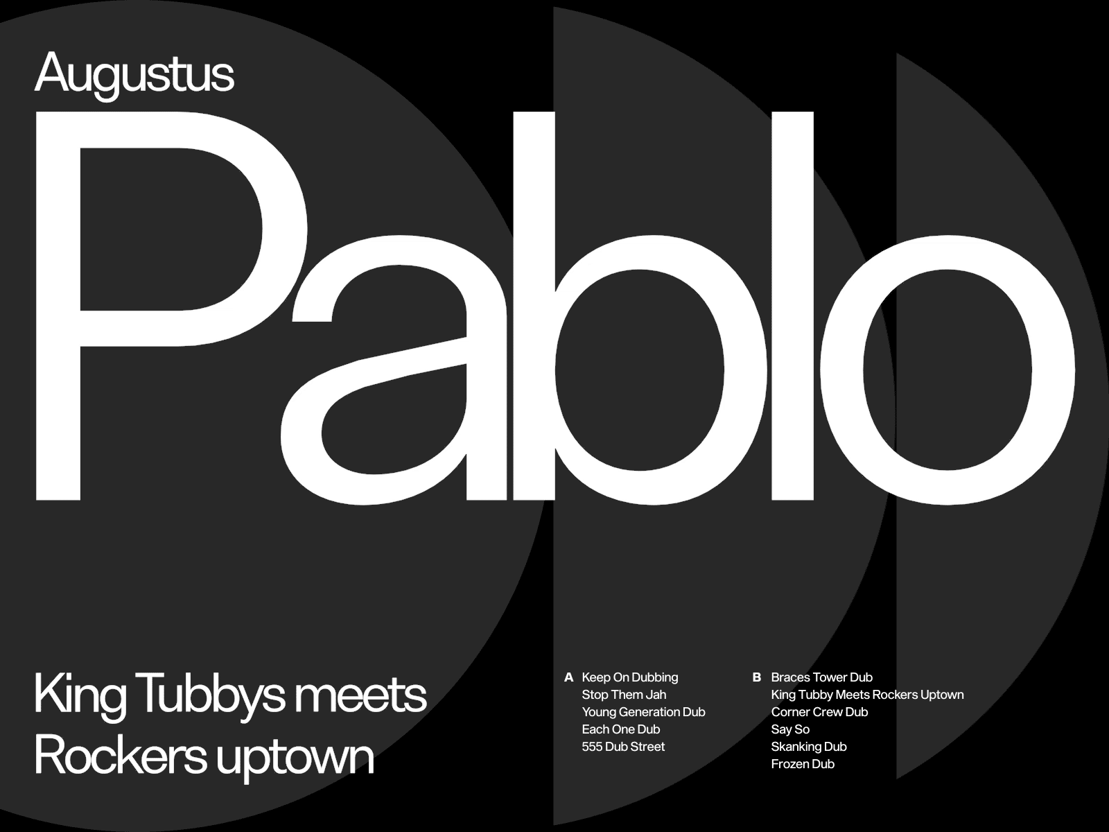 . aftereffects animation augustus pablo design dub flat geometry graphic design international style minimal motion reggae typography