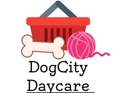 Dog City DayCare daycare design dog graphic design illustration logo logo design logo designer