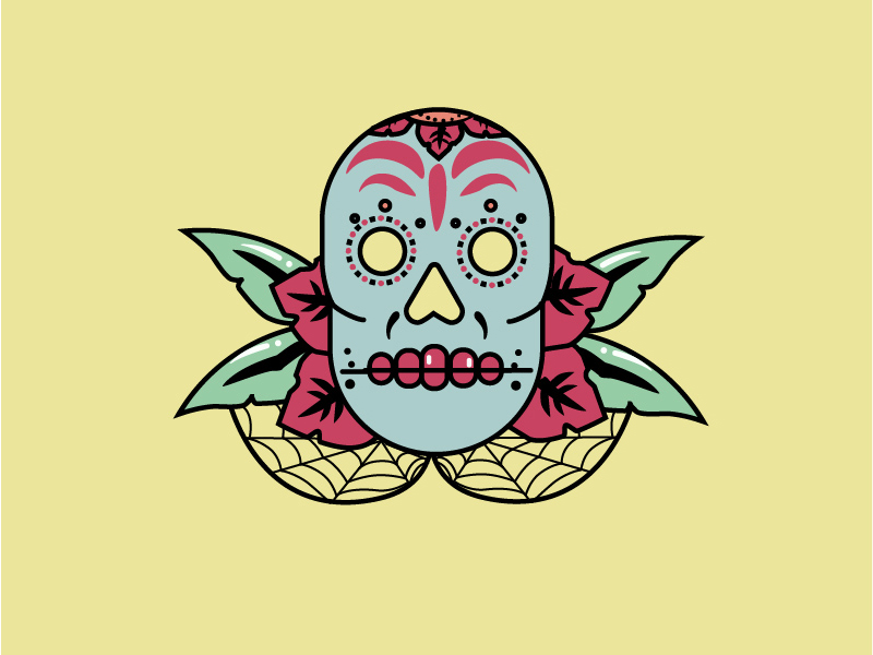 3. Mexican Skull Tattoo Ideas - wide 3