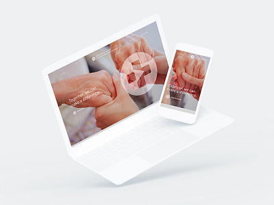 ACP Decisions web design clean digital graphic design health minimal ui ux web design white