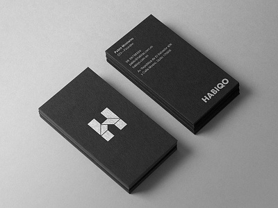 Habiqo Branding - Business Cards architecture branding business cards construction design ecuador graphic design habiqo habitat logo print quito