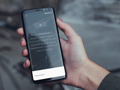 Shellshock Design + Digital new site! agency branding clean design minimal mobile responsive ui ux web design