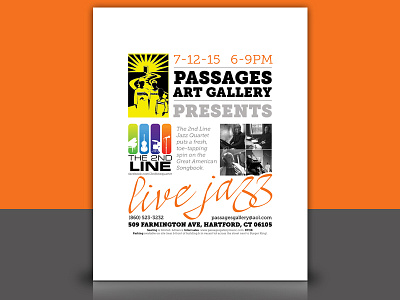 2nd Line Passages Flyer