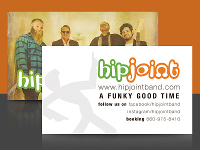 HipJoint Business Cards band business cards