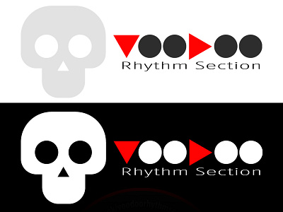 Voodoo Rhythm Section Logos band design logo