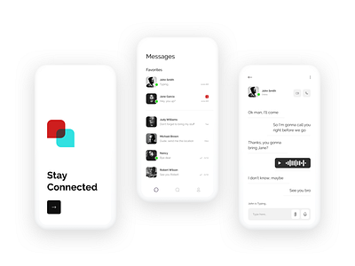 Messenger app Concept