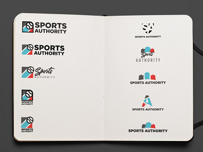 Sports Authority Logo Concepts branding design illustration iowa logo vector