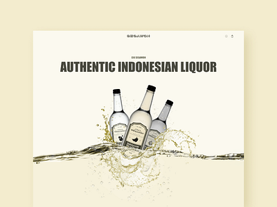 Liquor landing page exploration