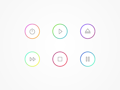 Gradient Icon Exploration