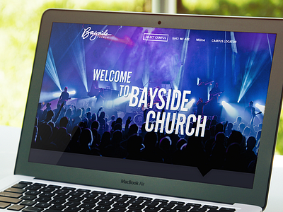 Bayside Church Redesign bayside church experience homepage interface mobile religion responsive ui user ux website