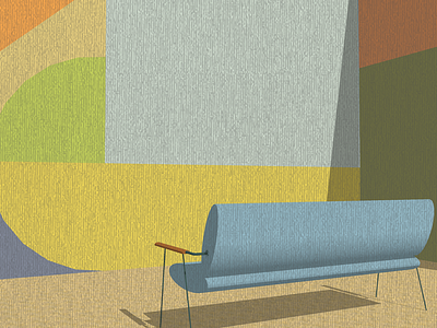Sofa 1 3d art art direction design render rendering sketchup sofa vray