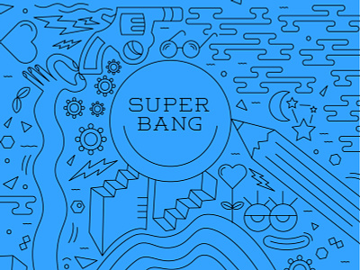Super Bang Illustration