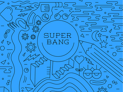 Super Bang Illustration