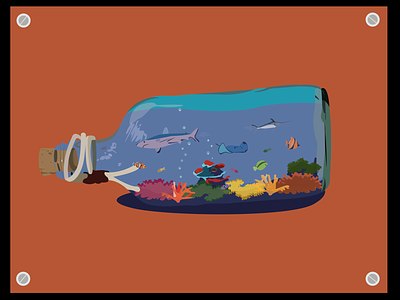 Save the oceans 🌊 adobe art colors digitalart dribbblers illustrator movement oceans palets savetheoceans vectors
