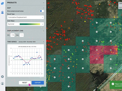 Catalyst.earth earth data map prototype ui ux uidesign