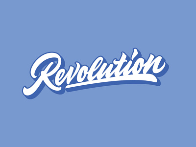 Revolution - Script Wordmark