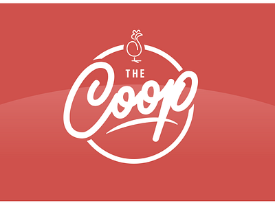 The Coop - Logo Lockup branding design food graphic design icon lettering logo monoline script type typography vector