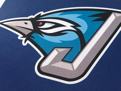 Blue Jay Mascot baseball bird mascot branding design graphic design illustration lettering logo mascot mlb sports vector