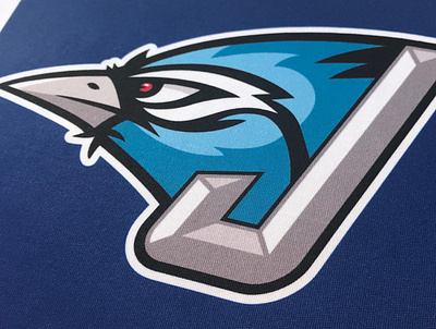 Blue Jay Mascot baseball bird mascot branding design graphic design illustration lettering logo mascot mlb sports vector