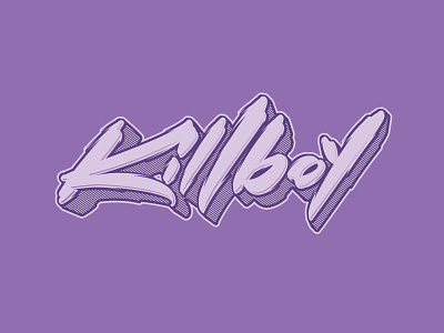 Killboy Wordmark branding custom type design digital graphic design lettering logo logotype type typography vector wordmark