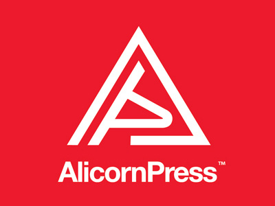 Alicorn Press Logo alicorn icon logo modern unicorn