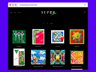 NEW SUPER STORE SITE!! andy gregg art art print design illustration poster poster design print is not dead printmaking riso riso art risograph risography shop store site studio super zines