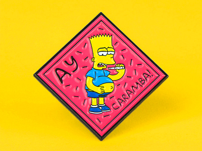 Fertile Bart Enamel Pin