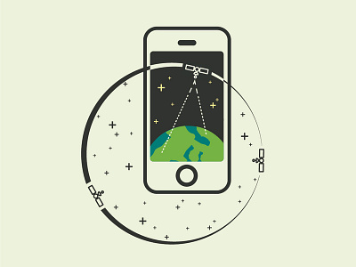 Technology Logo earth iphone logo pew pew phone satellite space stars tablet technology technology icons technology logo