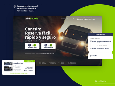 Ticket Shuttle blue design green shuttle ui uidesign