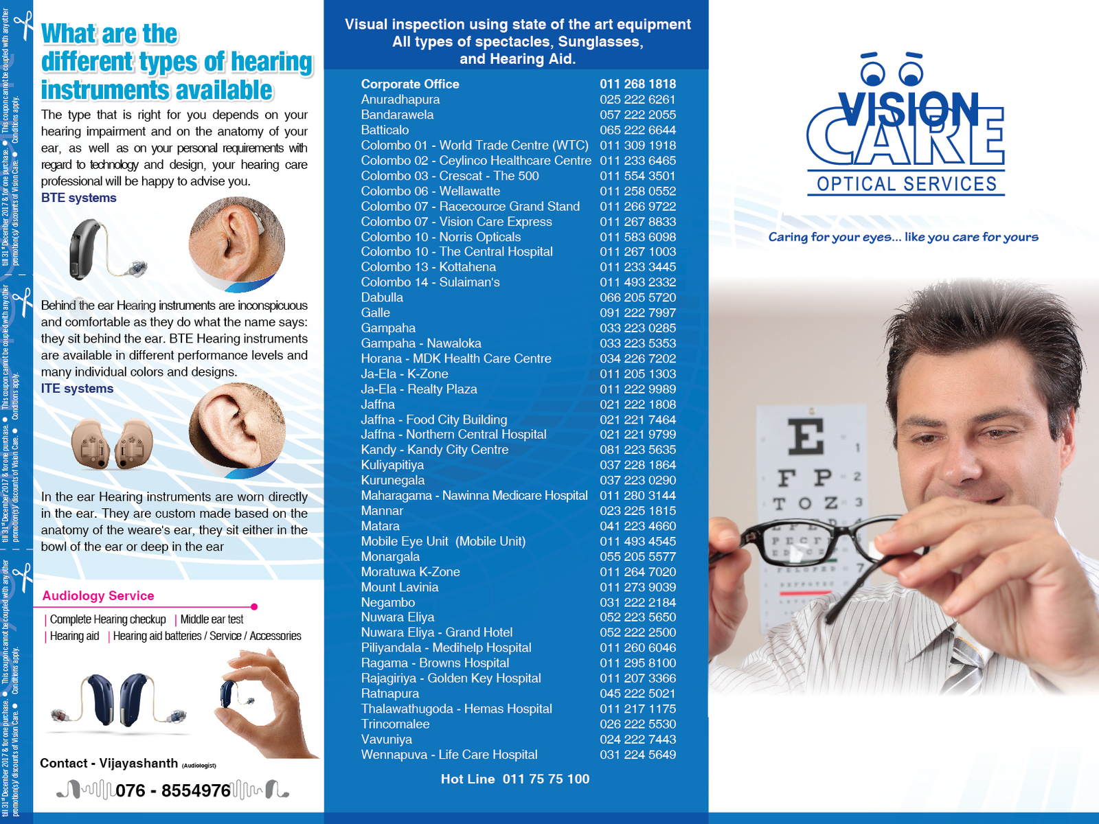 Optician Leaflet Design by Leo Creation on Dribbble