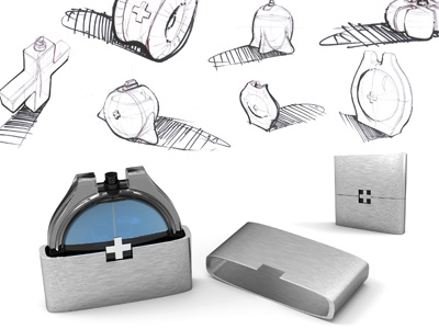 Visual Branding 1 cologne keyshot product design rhino swatch