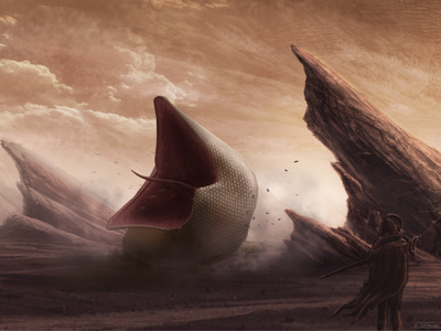 Arrakis concept art photoshop