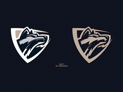 WOLF LOGO animal design esports illustration logo mascot wolf