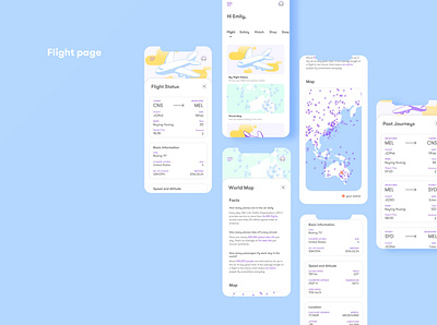 Flight Friend APP UI/UX animation app art branding design graphic design illustration ui ux